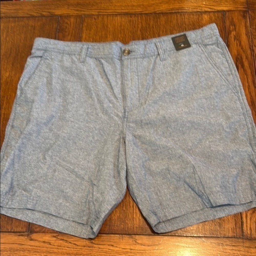 Men’s NWT 14th & Union  Blue cotton Casual Shorts